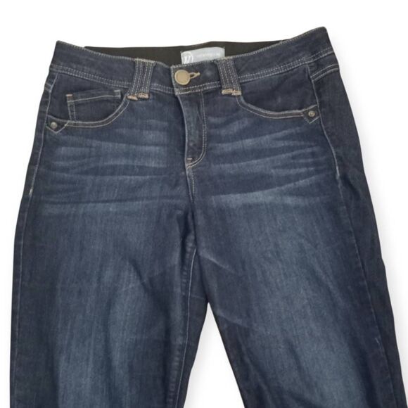 Wit & Wisdom Dark Blue Ab Solution Bootcut Jeans Sz.10 EUC - Picture 3 of 8